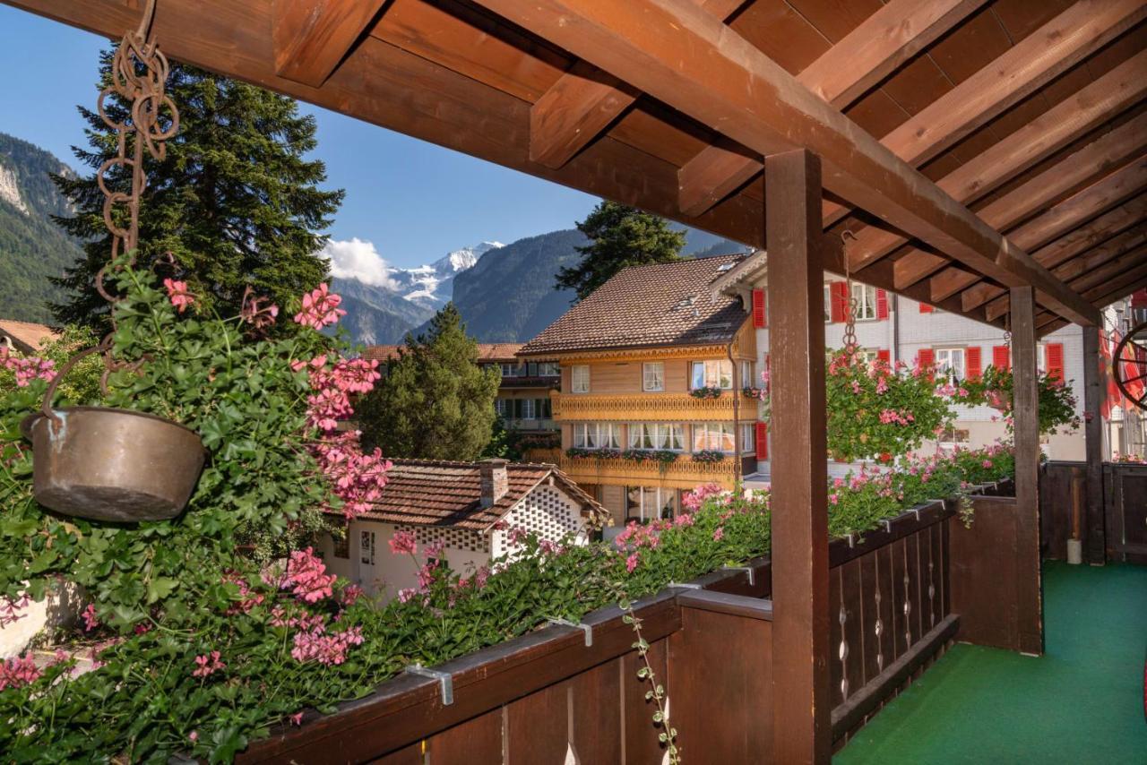 Alpenblick Hotel & Restaurant Wilderswil By Interlaken מראה חיצוני תמונה